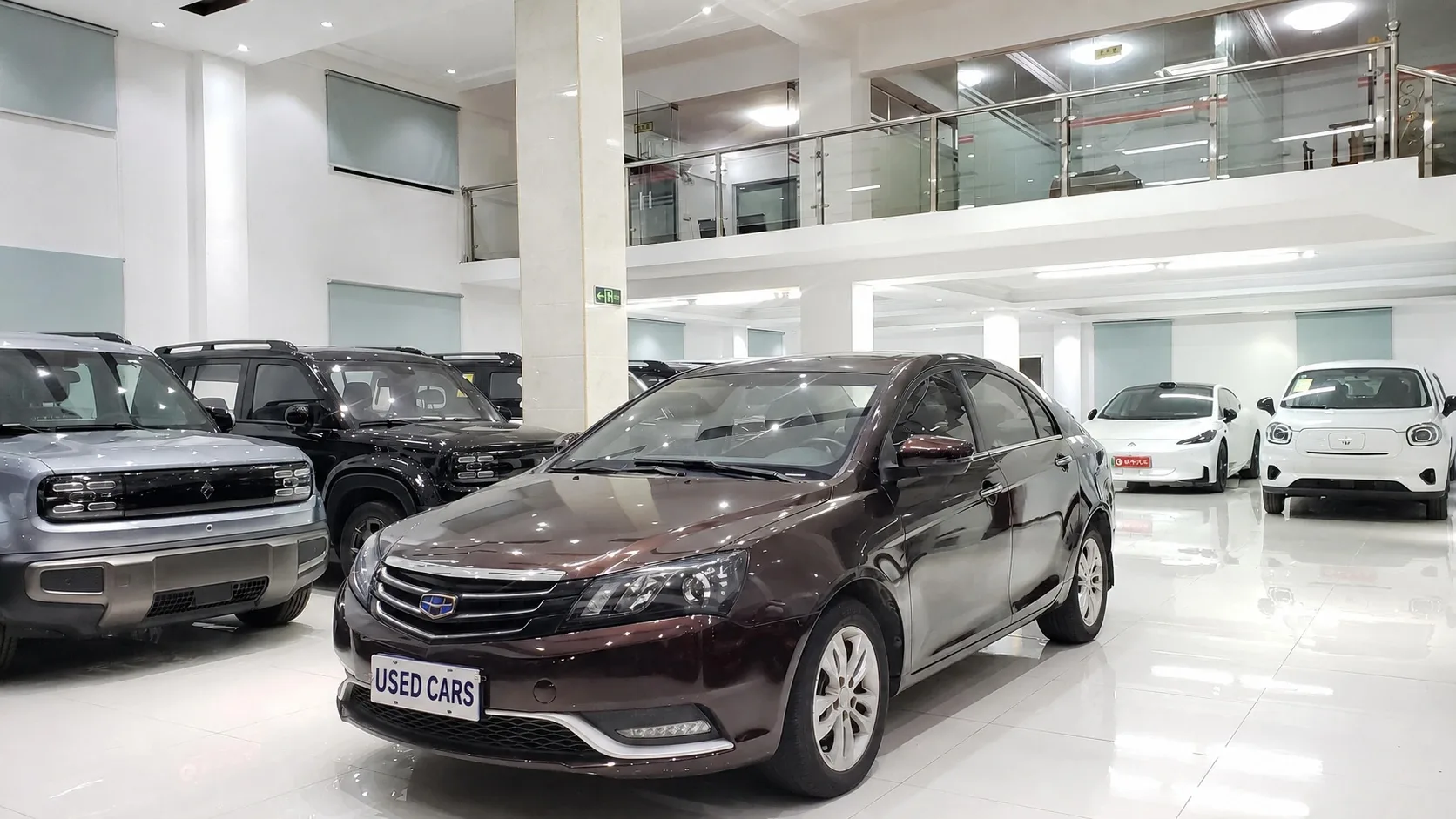 2015 Geely Emgrand Sedan 1.5L Manual Upward Edition used Sedan for export from China - photo 1