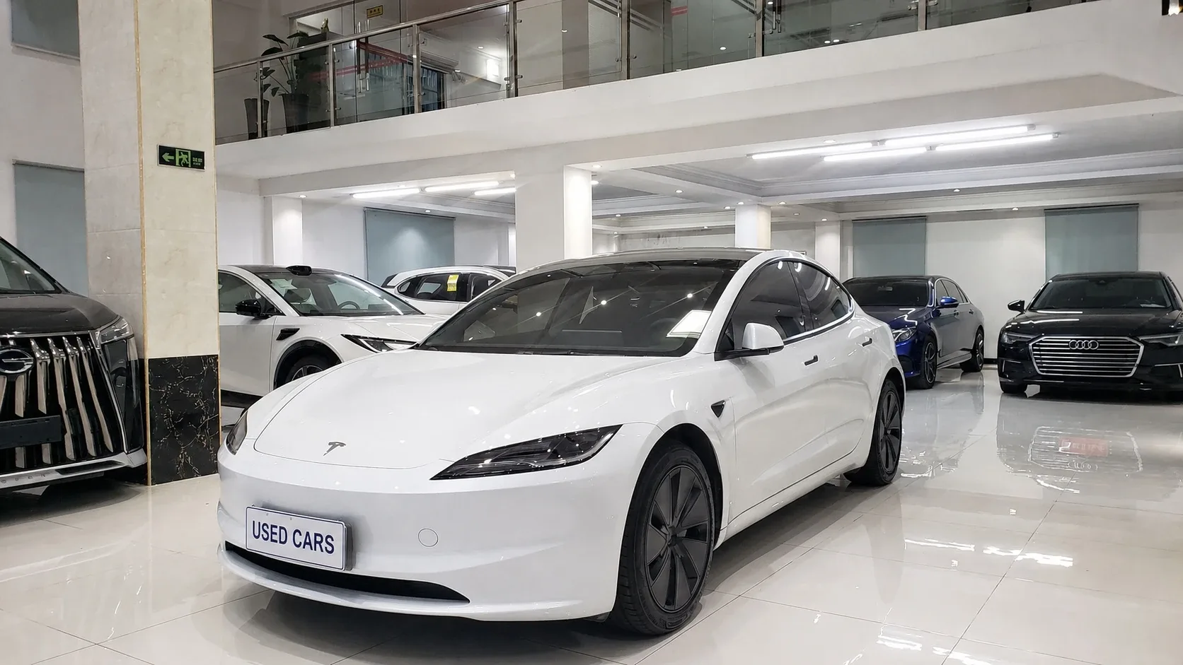 2025 Tesla Model 3 Facelift Rear-Wheel Drive used Sedan for export from China - photo 1