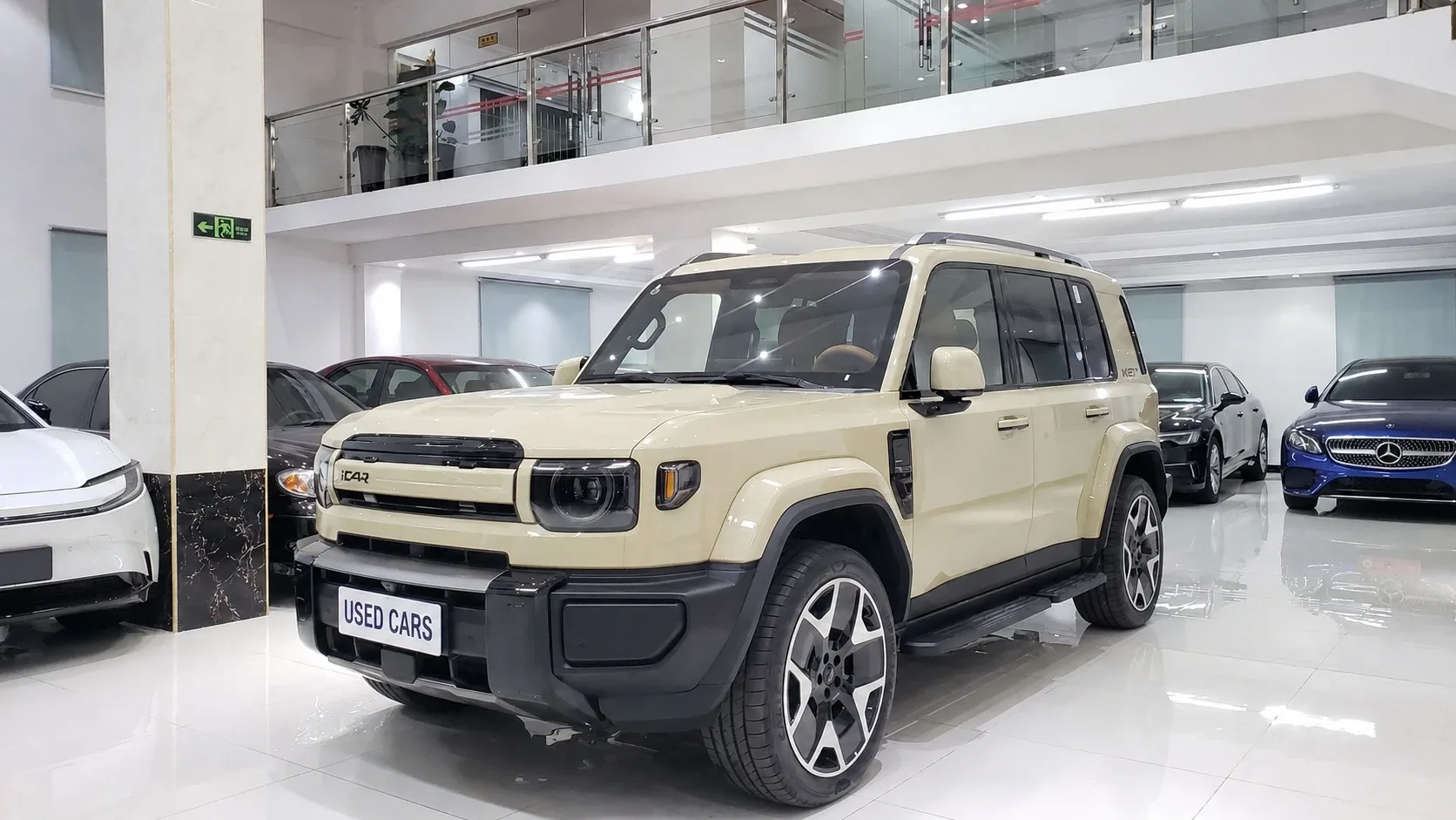 2026 iCAR V27 200 km AWD Falcon 500 used SUV for export from China - photo 1