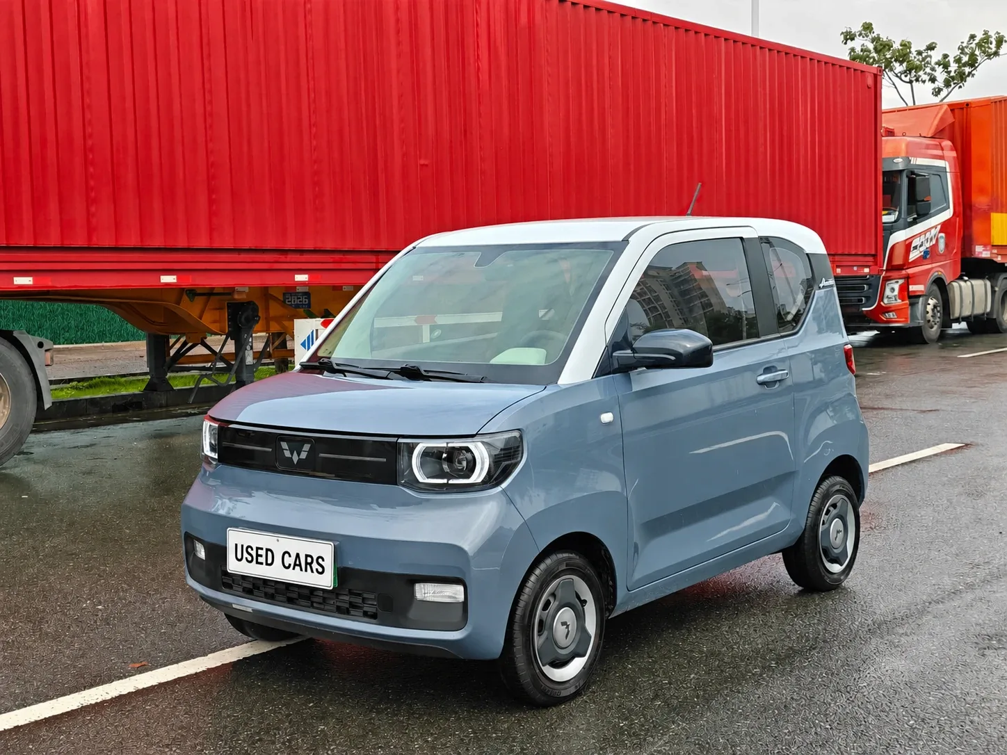 2021 Wuling Hongguang MINI EV Macaron Premium LFP used Hatchback for export from China - photo 1